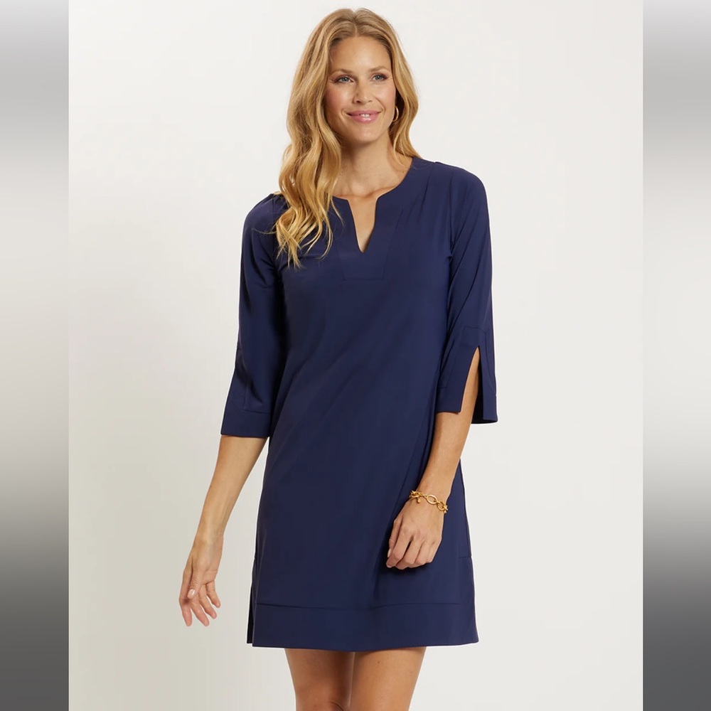 Jude Connally, Megan dress, Navy, size L, new with tags